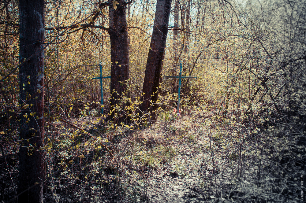 Старое белорусское кладбище