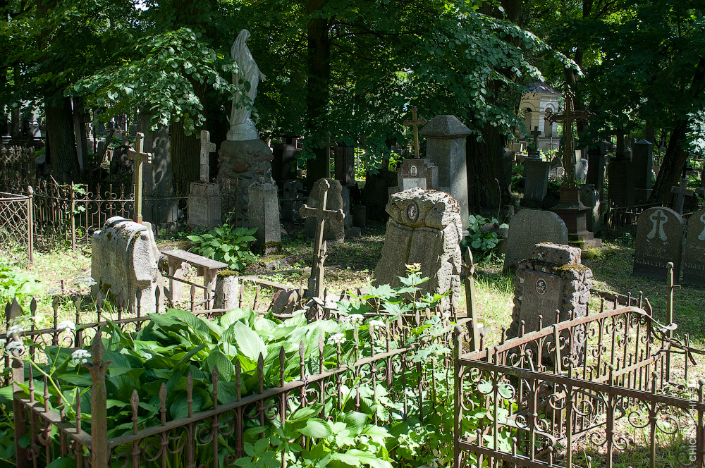 Кладбище в Вильнюсе